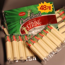 코스트코 찢어먹는 사푸토 스트링 치즈 (아이스박스+얼음), 28g, 48개