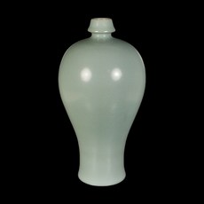 《博古珍藏》宋 汝窯天青釉梅瓶 早期收藏 老件花瓶瓷器 國際拍賣級文物