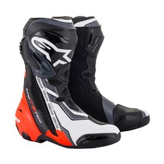 ALPINESTARS SUPERTECH R 防摔鞋 附發票, 黑紅白灰,42