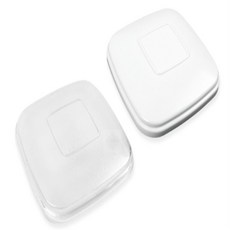 수담온 병원용 사각찬기 뚜껑 1개, 투명