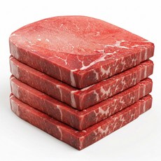 소고기 설도살 육포용 육전용 육회용 장조림용 2kg 호주산, 3mm슬라이스(육전용), 1개