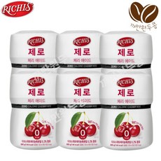 리치스 제로 체리 에이드 분말, 600g, 6개
