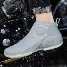 男士百搭戶外釣魚洗車厚底防滑膠鞋, 灰色,39