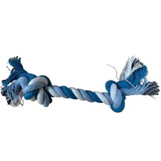 예보들 강아지 치석제거 장난감 실타래 로프 치실장난감 토이 노즈워크장난감 터그놀이 장난감, 1개, 블루