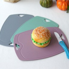 열탕소독 위생적인 실리콘 이유식 도마 낚시 글램핑 빠른건조 채소 집들이선물 식당, 그린