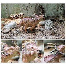 스티라코사우루스 쥐라기장난감 소형공룡 공룡모형, 1개