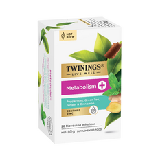 트와이닝 메타볼리즘 플러스, 2개, 20개입, 2g