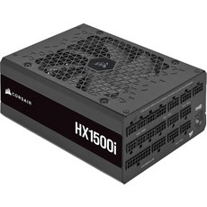 미국출고 평점4.5+ 157130 Corsair HX1500i HXi 시리즈 80 플러스 플래티넘 완전 모듈식 초저소음 ATX 디지털 전원 공급 장치(트리플 EPS12V 커, 미국출고 평점4.5+ 157130 Corsair HX1