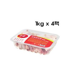 올품 닭볶음탕용 닭고기 (냉장), 4개, 1kg