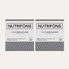 뉴트리폰즈 크레아틴 모노하이드레이트, 2박스, 120g