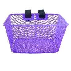 SAMORE 아동용 전면 자전거 바구니 금속 퍼플 여아 및 남아용 트라이사이클 스쿠터 밸런스 바이크에 적합 251909 8723471280