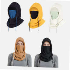 방한마스크 바라클 라바 넥워머 페이크 후드 폴라