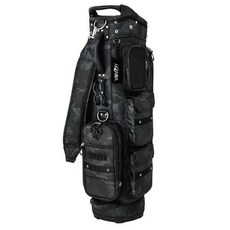 HONMA 尼龍迷彩桿袋 CB12424，時尚輕巧，多功能收納, 黑迷彩