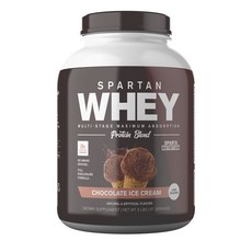 Sparta Nutrition 斯巴達乳清蛋白混合物, Chocolate Ice Cream, 2.3kg, 1罐