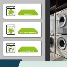 무인세탁소 세탁기 사용 안내문 건조기 이용수칙 안내, 7. 세탁기, 40x16cm