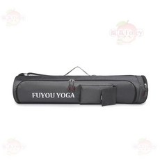 FUYOU YOGA 瑜珈墊收納包, 灰色-75*15CM,中, 1個