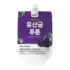 GUTFLEX 것플렉스 유산균 푸룬주스, 180ml, 20개