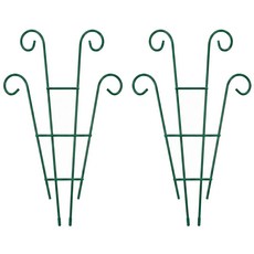 넝쿨 식물지지대 화초 덩굴 지주대, 그린, 2개