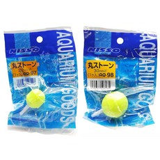 Nisso 螢光氣泡石 22mm 30mm 球型 氣石 魚缸增氧, 1個, 直徑Ø22 mm 一個 贈風管