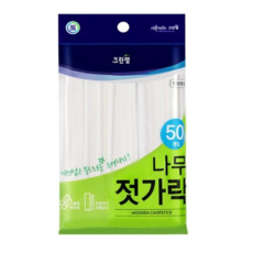 크린랲 이나우스 나무젓가락, 50개, 10개