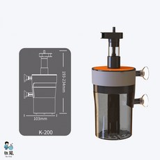海綿濾材, 1個, 【大號】三合一氣動式過濾器(贈棉)