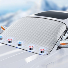 다용도 자동차 앞유리 커버 겨울 차량 성에 방지 커버 방수, 단일상품1