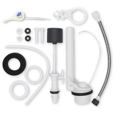 [더블러섬] 무소음 양변기 부속품_전면내림+조립공구세트