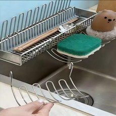 루틴 마켓 걸이형 거치대 1p 걸이형수세미거치대