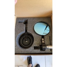 端子鏡圓鏡大圓鏡藍光鏡片，高清視野，保護眼睛，輕巧便攜，適用於精細工作, 1個