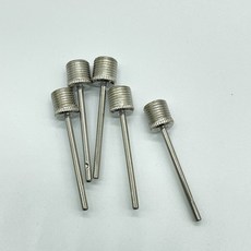 (5개) 다용도 공기주입 핀 바늘 자전거 축구공 농구공, 5개, 1cm, 실버