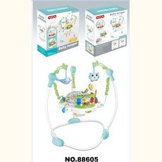 ibaby 嬰兒跳跳椅 兒童蹦跳樂園 帶燈光音樂, 嬰兒跳跳椅 音樂88605 新款白色蹦跳椅, 1個