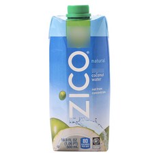 지코 코코넛 워터 무설탕 ZICO Coconut Water, 500ml, 1개