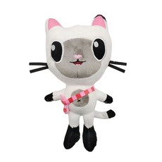 개비의 매직 하우스 Gabby Dollhouse 베개냥 아기상자 칼리타 DJ캣닢 케이키 나보냥 판다냥 요정냥 인어냥 인형 봉제인형, 사진 세부정보, 판다냥 25cm 95g