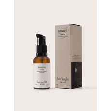 susurro 輕潤植物護髮油 深夜散步 Light Hair Oil 30mL 免沖洗護髮油, 1瓶