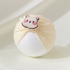 嬰兒帽子春夏季薄款新生兒卡通動物胎帽男女寶寶可愛護囟門帽