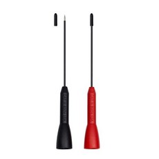 멀티미터 니들 프로브 핀 확장형 세트 비파괴 피어싱 팁 어댑터 2mm 테스트 프로브용, 2 PCS