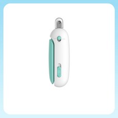 고양이 발톱 관리를 위한 블라인드 가위 조절 가능한 둥근 구멍 트리머 안전한 푸시 디자인으로 혈관 손상, 02 blue