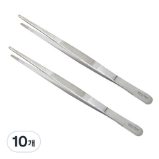 ARMICO 직선 의료용 핀셋 20cm, 10개