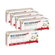 명진_크린 위생백 대 30cm x 45cm 300매 x 5개, 대(L), 300개입
