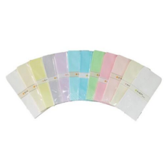 한지 편선봉투 9.5 x19.5cm 10매 용돈 세배돈봉투, 분홍색