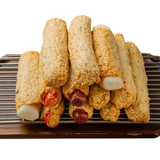 수제 핫바 10개 모둠어묵 부산어묵 고급 어육 실꼬리돔 100%, 780g, 1세트, 모둠핫바 10개