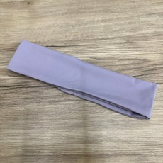 運動束髮帶 跑步髮帶 瑜珈髮帶 萬用髮帶 止汗髮帶 健身頭帶 吸濕速乾 跑步運動頭帶 防汗頭巾 冰絲頭巾, 灰紫色, 1個