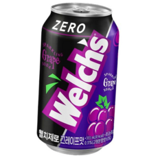 [농심]농심 웰치스 제로 포도맛 355ml x 24캔