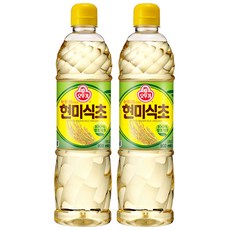 오뚜기 현미식초, 900ml, 2개