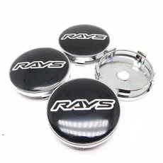 4pcs 60mm 광선 휠 센터 허브 캡 자동차 림 방진 커버 Hubcaps 엠블럼 스타일링 액세서리, 09 D