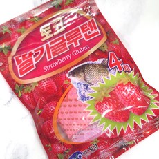 토코 딸기글루텐4 민물 낚시 떡밥 붕어 잉어 향어, 1개, 160g