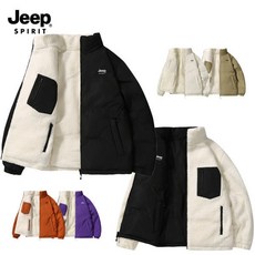 지프스피릿 리버시블 양면 후리스패딩 점퍼 플리스 집업 뽀글이패딩 양털 아웃도어 JPHJ04A1020