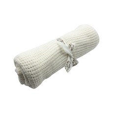 雪倫小舖洞洞毯 包巾 嬰兒被 針織透氣蓋毯, 白