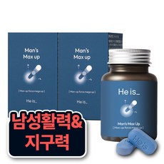 히이즈 맨즈 맥스업 활력&확장지속 아연 정력, 60정, 2개