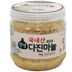 창녕마늘 국산 냉장 다진마늘 당일제조, 900g, 1개